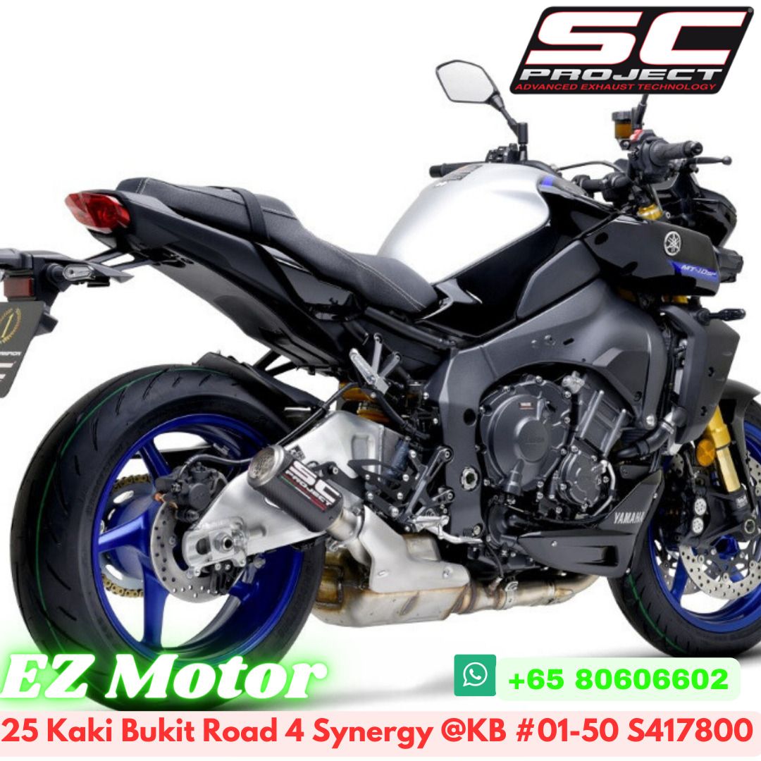 MT10 Euro 5 2022 SC Project CR T Carbon Titanium Slip On LTA Approved Motorcycles Motorcycle Accessories on Carousell