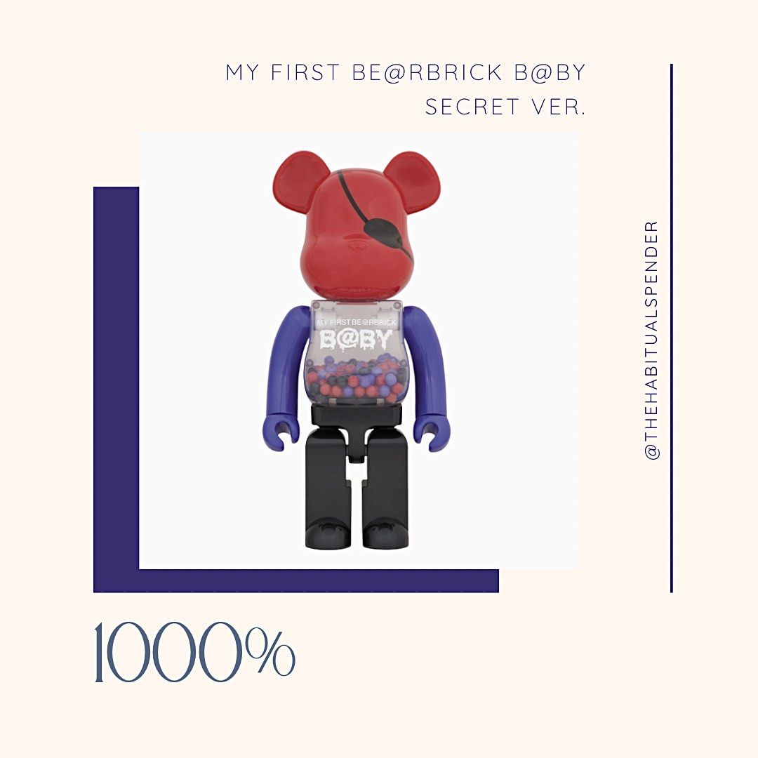 新品MY FIRST BE@RBRICKベアブリック千秋400％ - 知育玩具