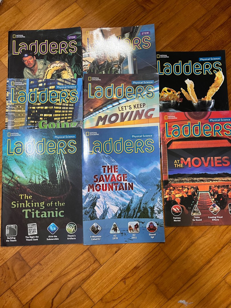 National Geographic Ladders Physical Science , STEM, Hobbies & Toys, Books & Magazines