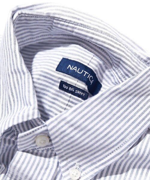 Nautica 條紋襯衫Stripe Oxford BD Shirt “TOO BIG” XB, 他的時尚