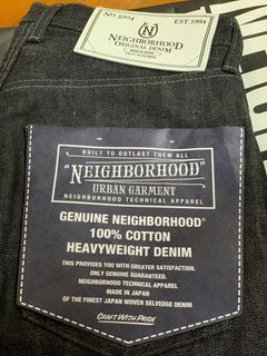 XL 鬼罕伊勢丹限定Neighborhood SAVAGE DENIM DP BASIC PANTS ISETAN