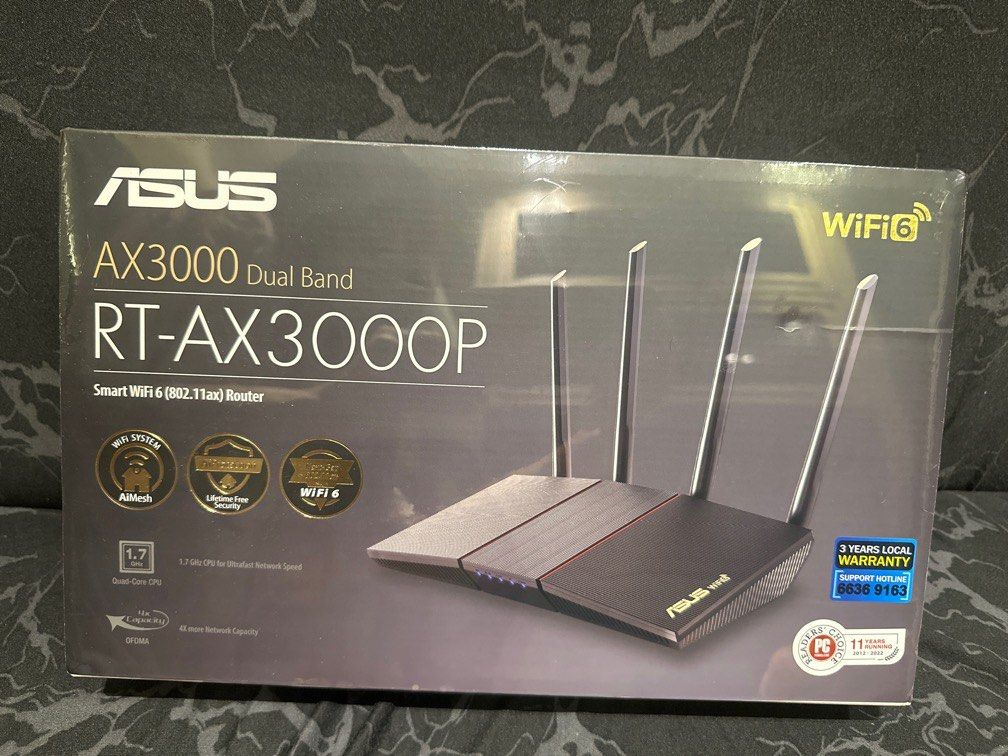 New ASUS router AX3000P for sale !, Computers & Tech, Parts
