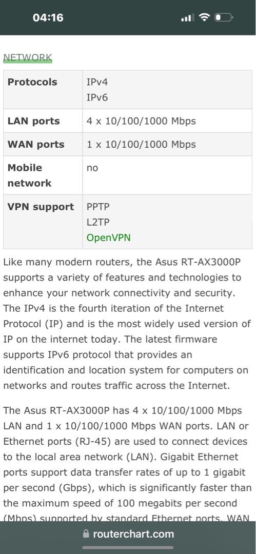 New ASUS router - AX3000P for sale !, Computers & Tech, Parts ...