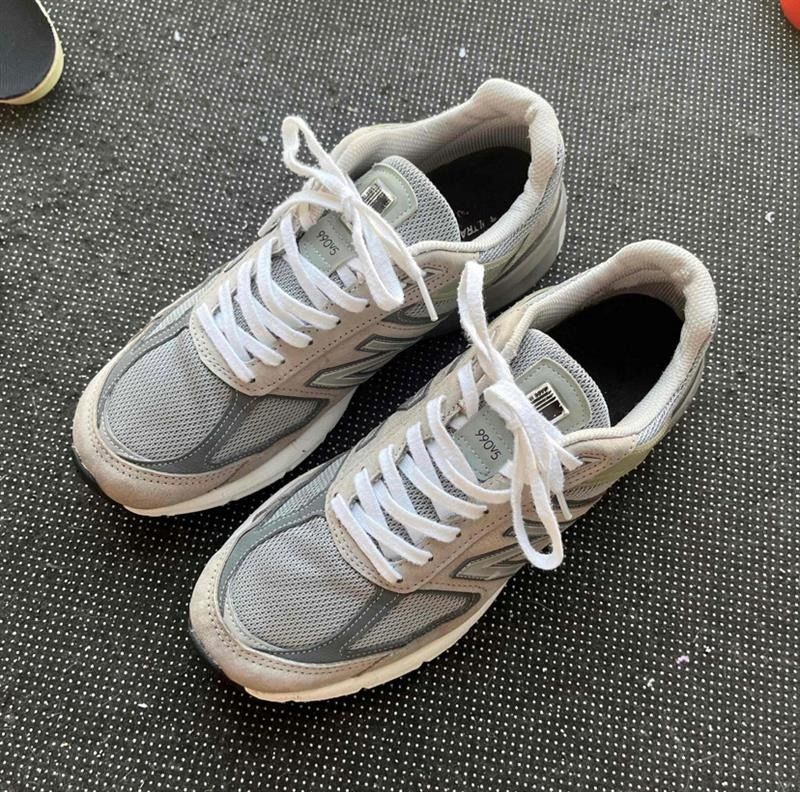 中古二手New Balance NB 990 V5 美產跑步鞋US: 10 (28CM) M990GL5, 他