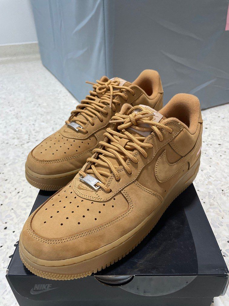 Supreme x Nike Air Force 1 Low SP Wheat / Flax: Review & On-Feet 
