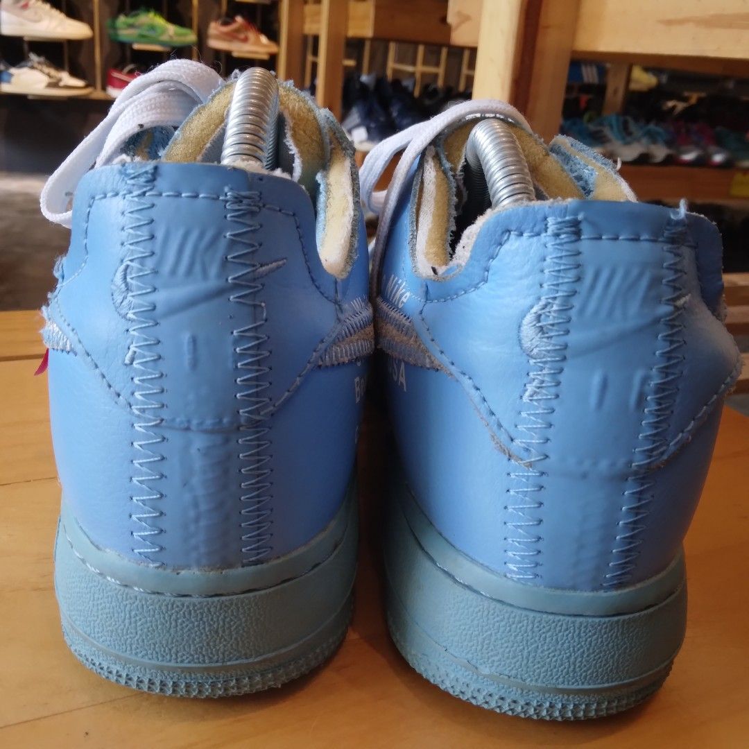 Nike air force 1 baby deals blue off white