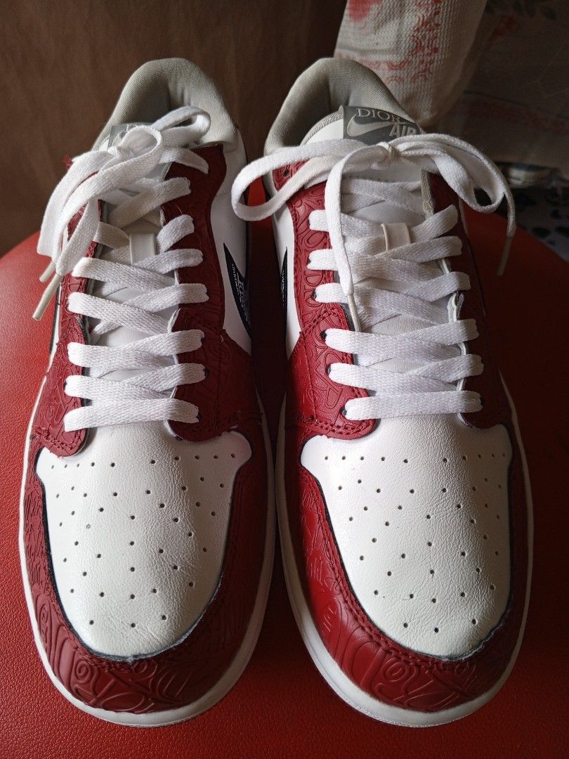 red dior jordan 1