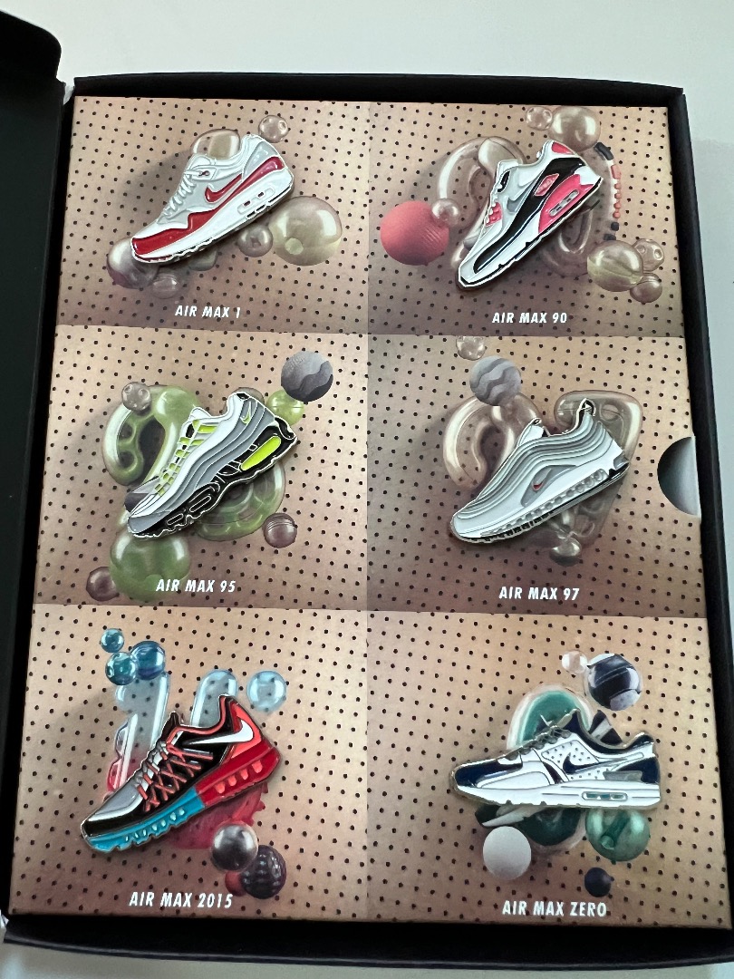 NIKE Air Max Day Enamel Pins Set Carousell