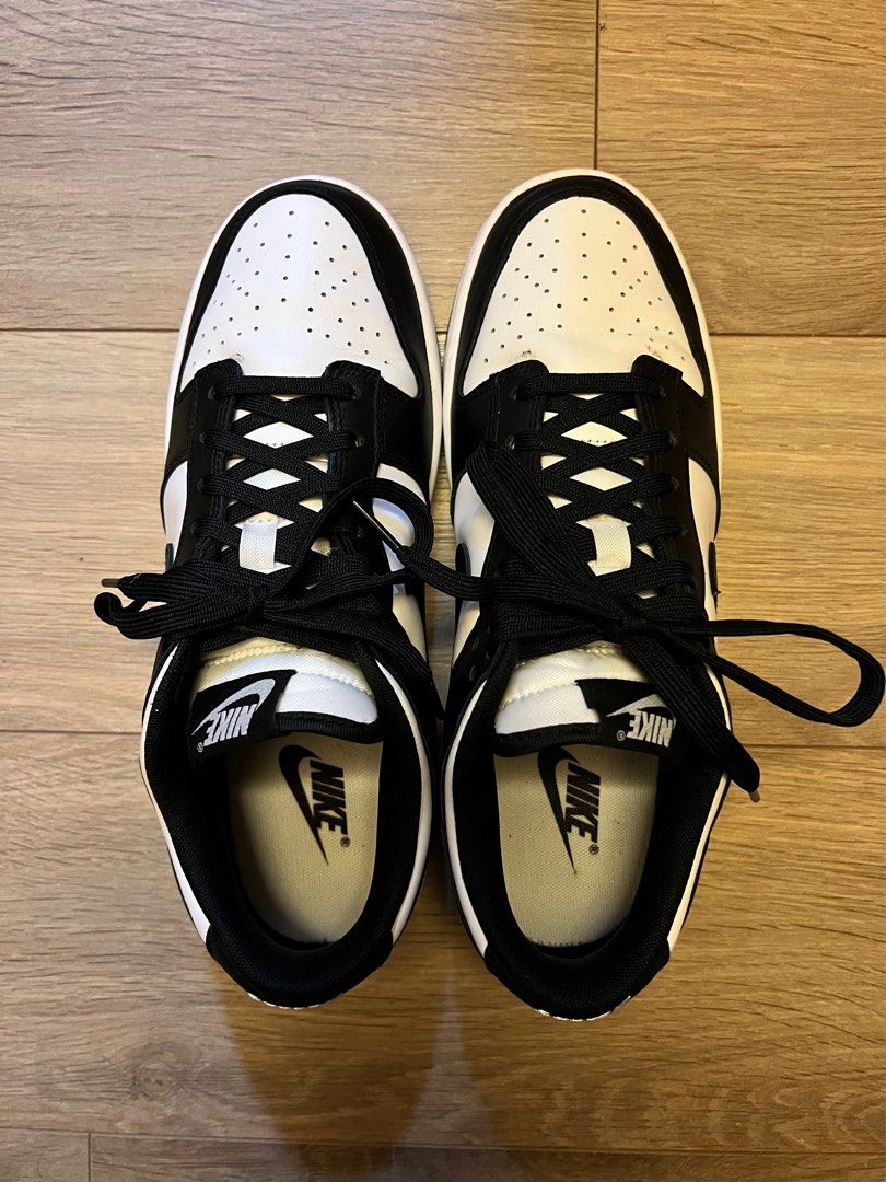 NIKE Dunk low Retro Panda US8 26cm, 男裝, 鞋, 波鞋- Carousell