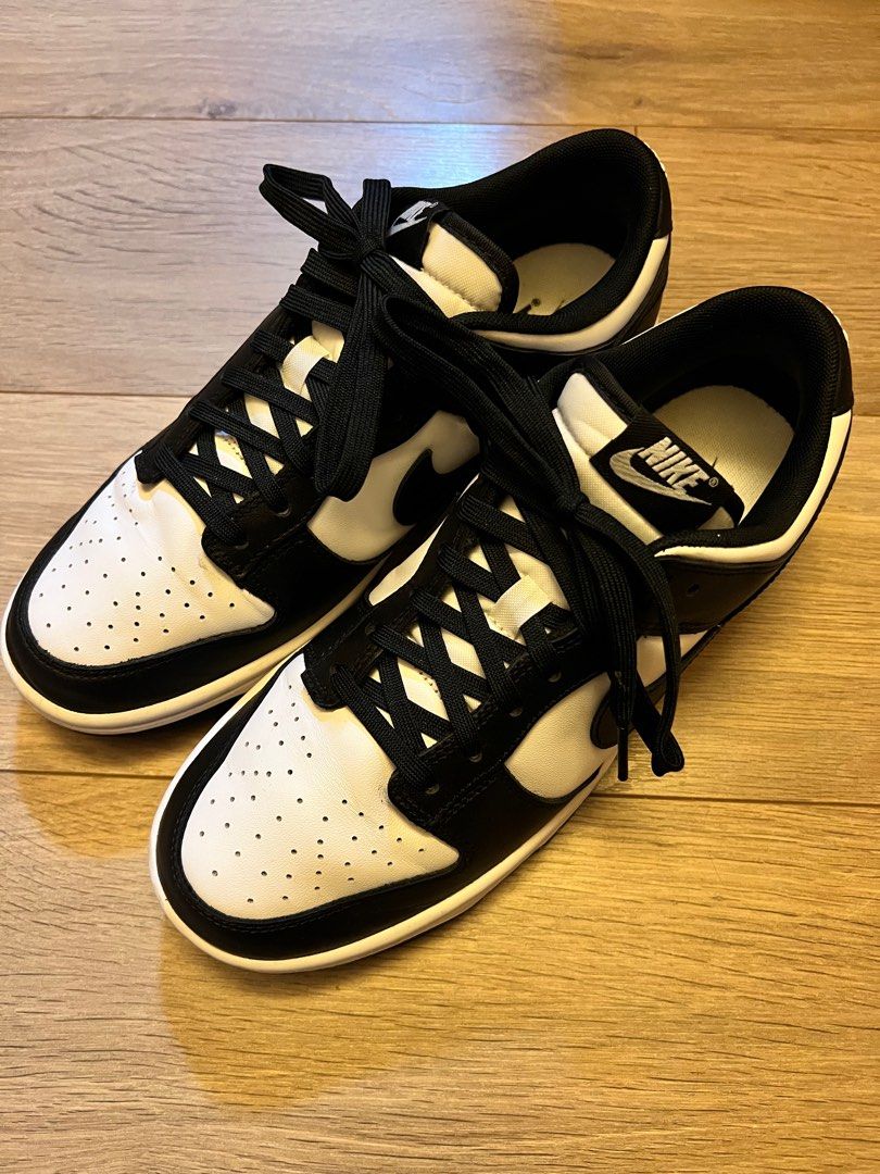 NIKE Dunk low Retro Panda US8 26cm, 男裝, 鞋, 波鞋- Carousell