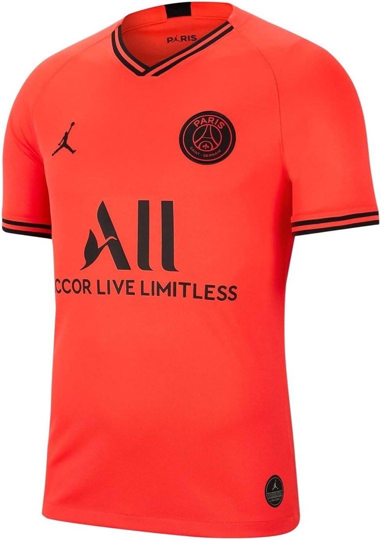 Nike Jordan PSG Away T Shirt Size Men s Fashion Tops Sets