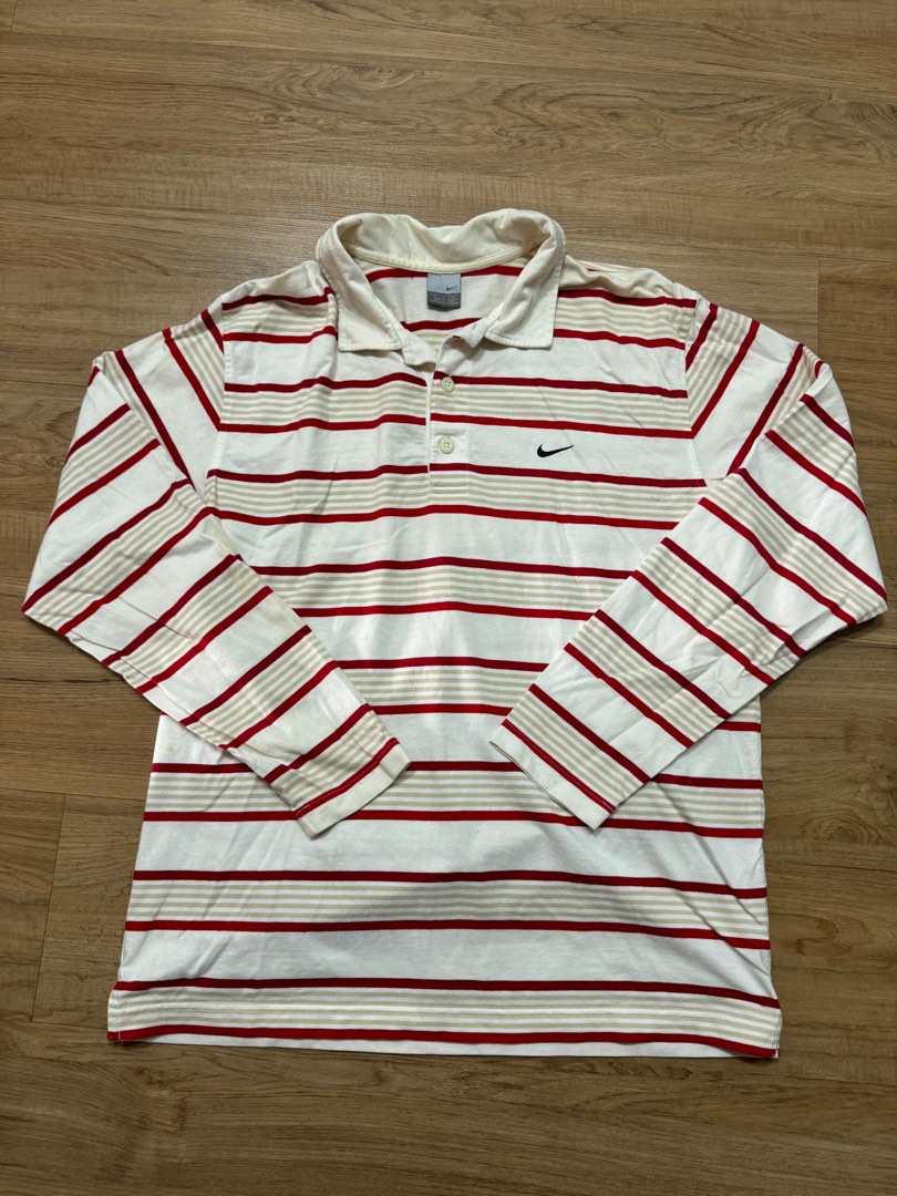 swoosh rugby shirt