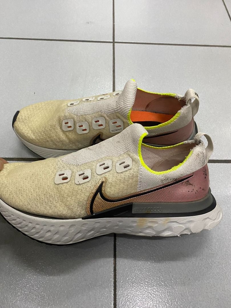 Nike React Infinity Run Platinum Tint Pink Blast (Category: Sneakers) located in Pasig City. Submitted by bootsoftravel_ph (Listing ID 1263181364, Image 3). Description: Nike React Infinity Run Platinum Tint Pink Blast Used - Good FOR SALE No box Issue: No laces/Replaced Very Good condition Price 2,500 size 9us Can do meetups; Pasig, Mandaluyong, Marikina, Manila, Taguig, Taytay, Cainta *Could also do shipping(lalamove) Jrs. Lbc.