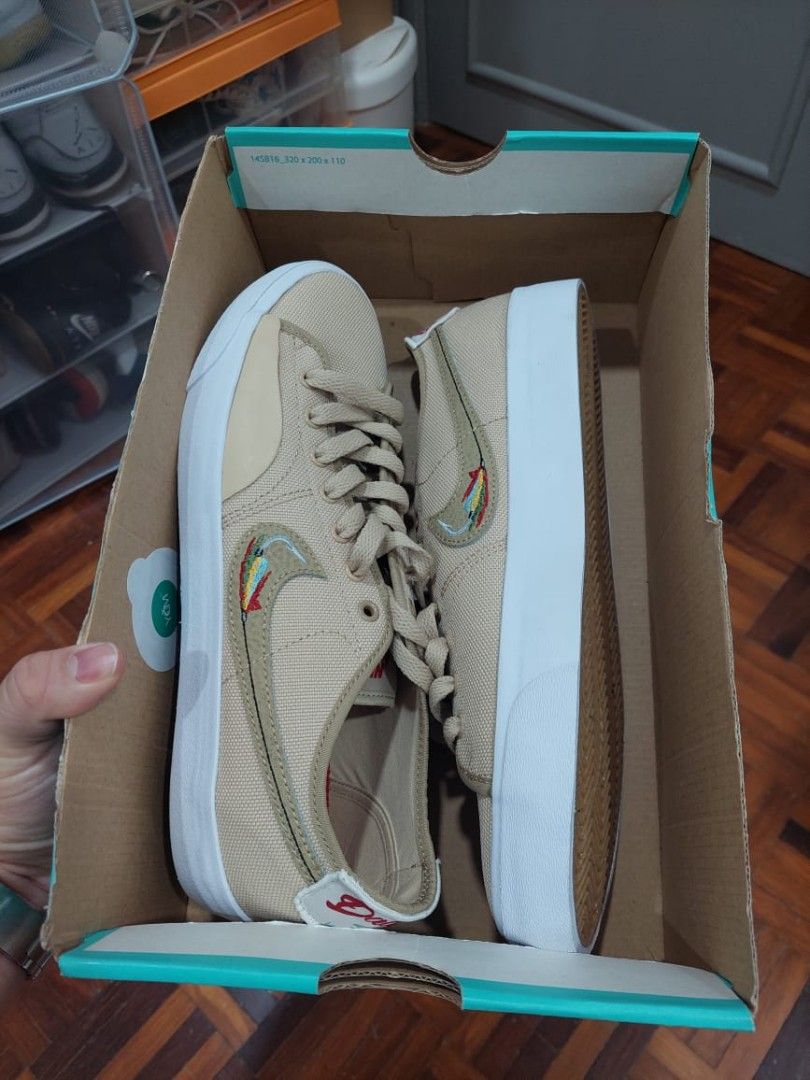 Nike SB Blazer Court x Daan Van Der Linden #39 Grain #39 Men #39 s Fashion