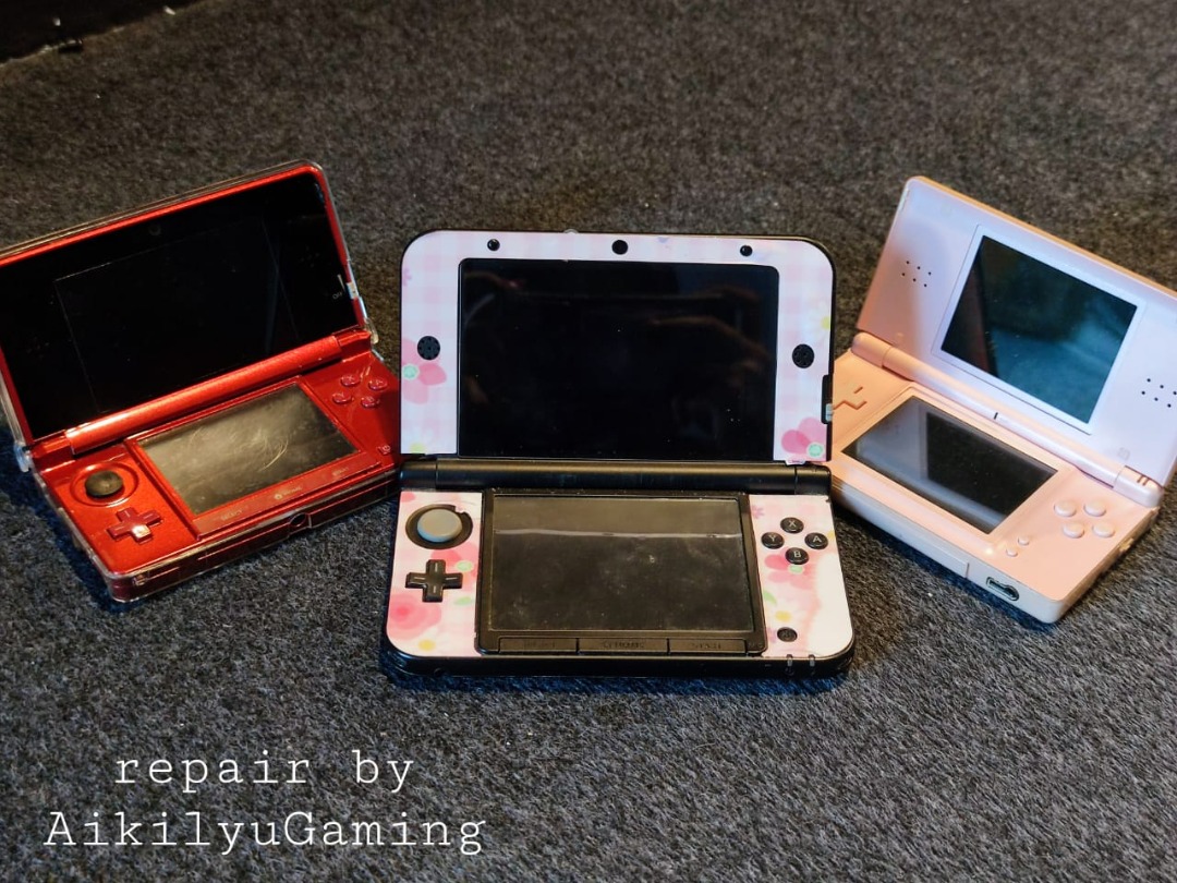 NINTENDO 3DS CANNOT CHARGE NO DISPLAY NO POWER AIKILYU GAMING, Video