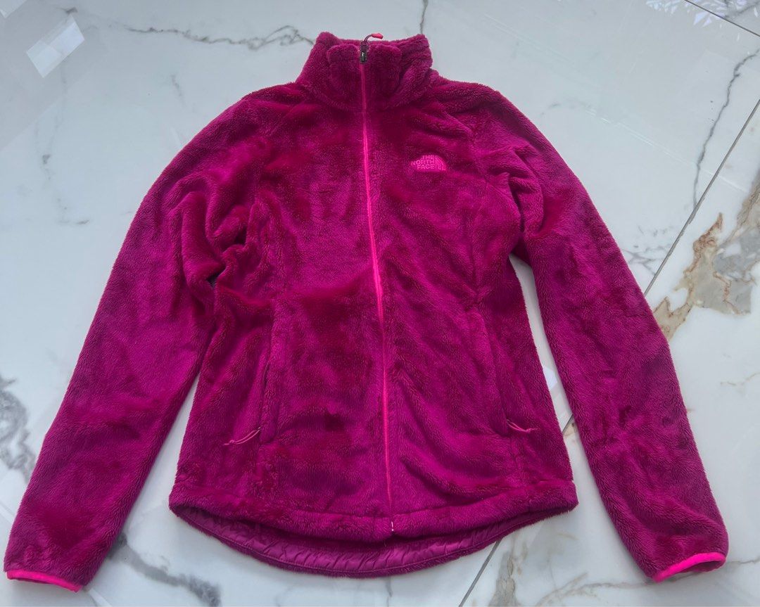 Purple north face fleece best sale
