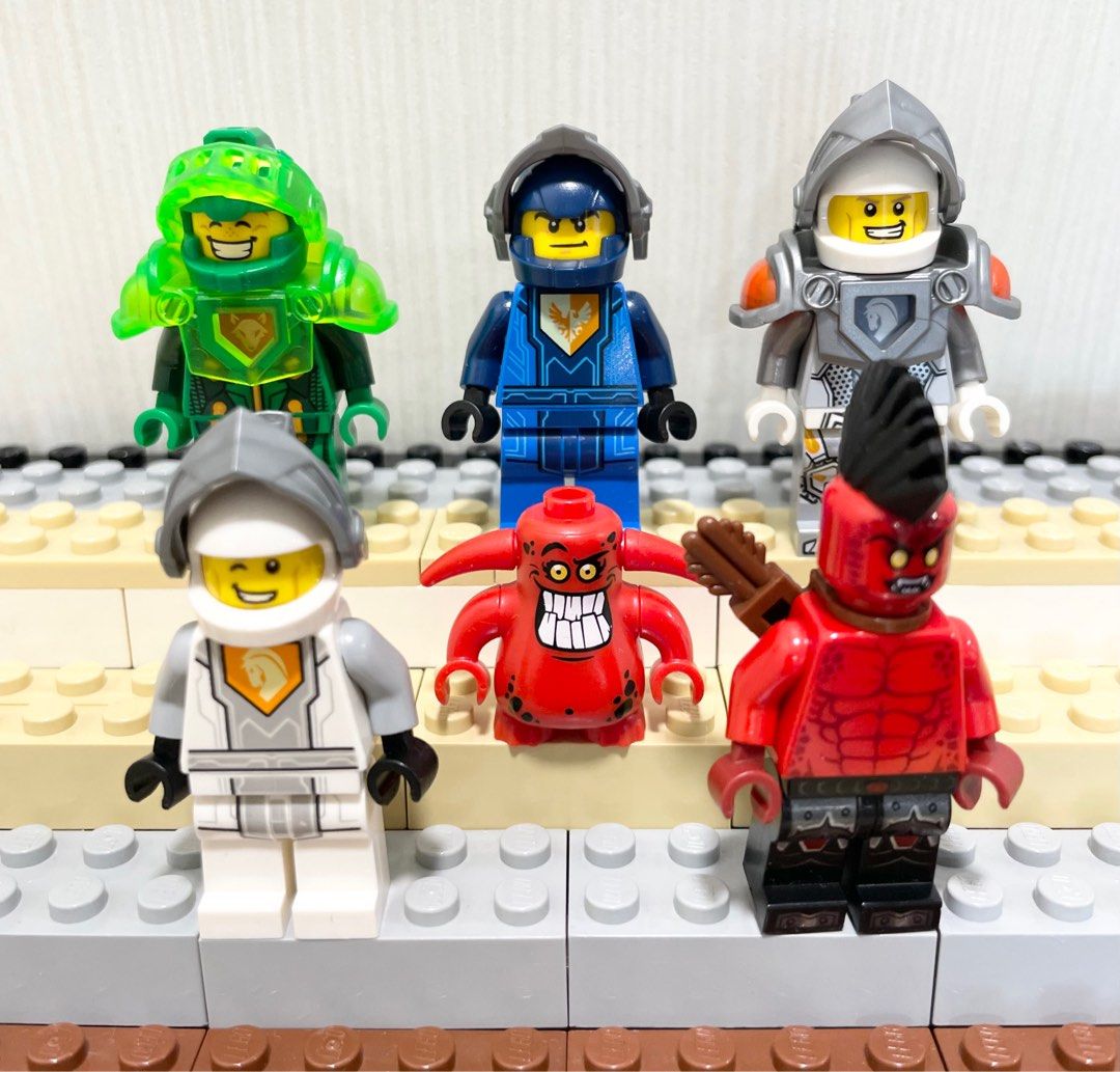 Original Lego NEXO KNIGHTS Minifigures (Set), Hobbies & Toys, Toys & Games  on Carousell