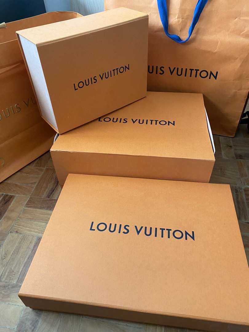 Original Louis Vuitton Boxes, Luxury, Bags & Wallets on Carousell