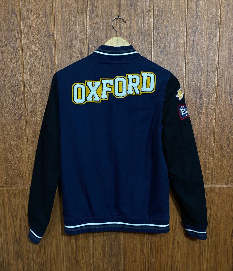 Oxford Blue Varsity Jacket main image 1