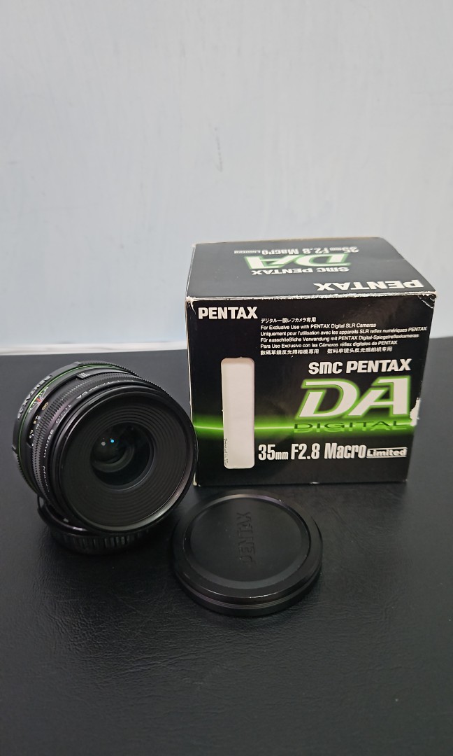 Pentax DA 35mm f2.8 Macro Limited, 攝影器材, 鏡頭及裝備- Carousell