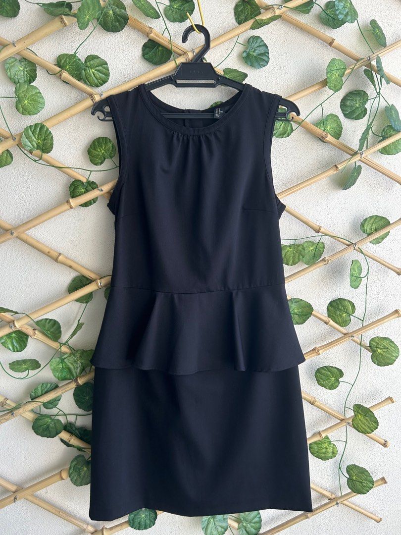 H&m peplum dress 2025