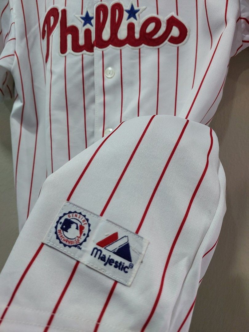 Phillies pinstripe jersey new arrivals
