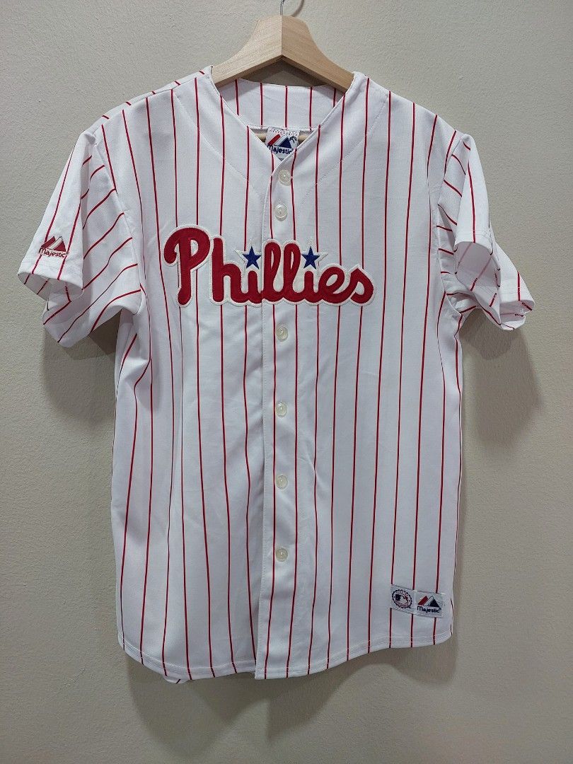 Phillies on sale pinstripe jersey