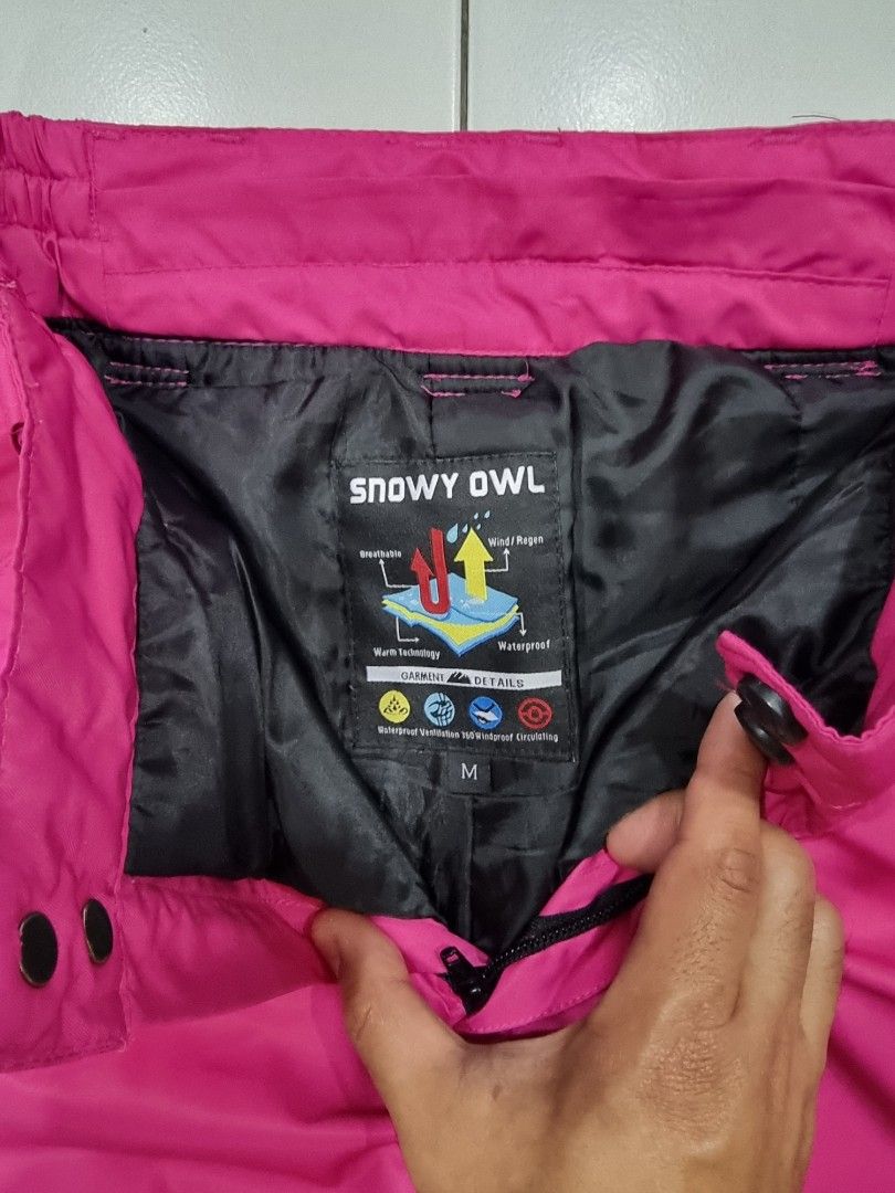 Snowy owl sales ski jacket