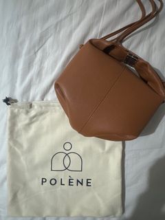 Polène | Bag - numéro Dix - Monochrome Chalk Textured Leather