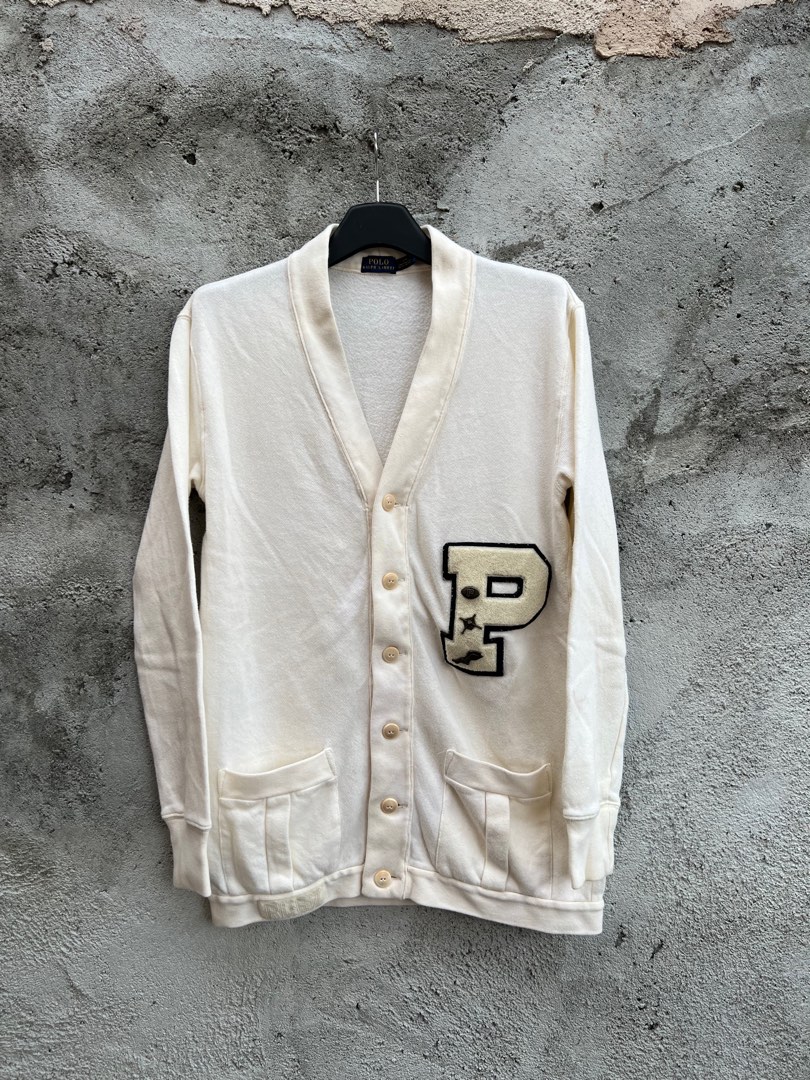 Vintage polo deals ralph lauren cardigan