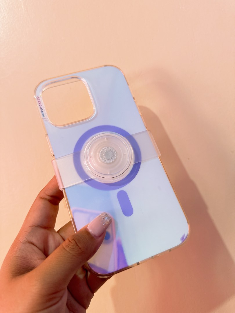 Popsocket Iridescent Iphone 14 Pro Max, Mobile Phones & Gadgets