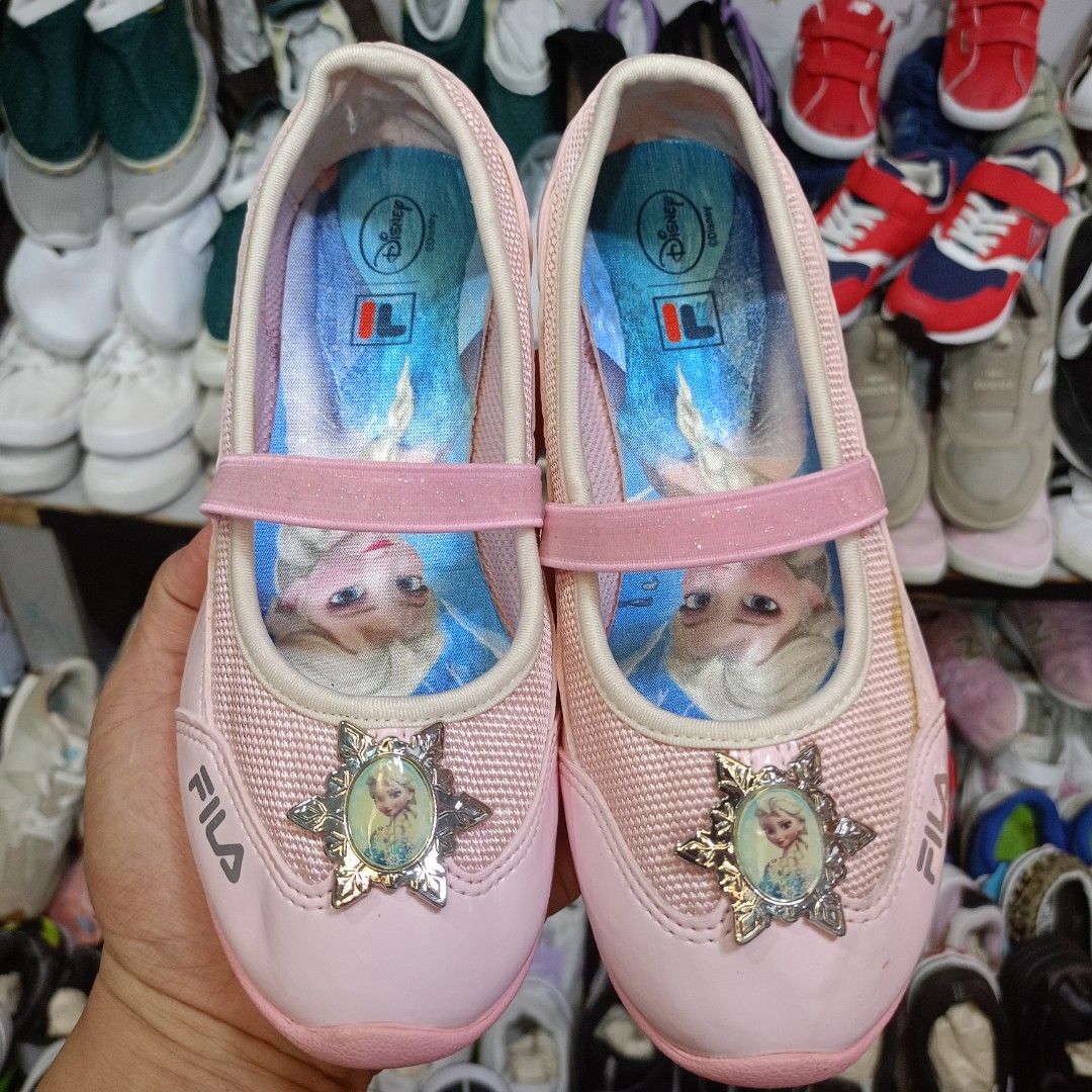 Preloved Cute Fila Doll shoes Disney character from Movie Frozen