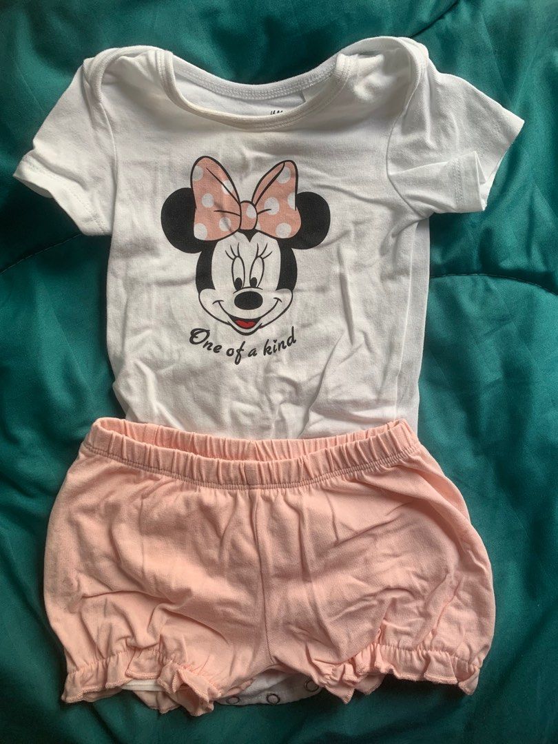 Minnie mouse discount romper baby girl