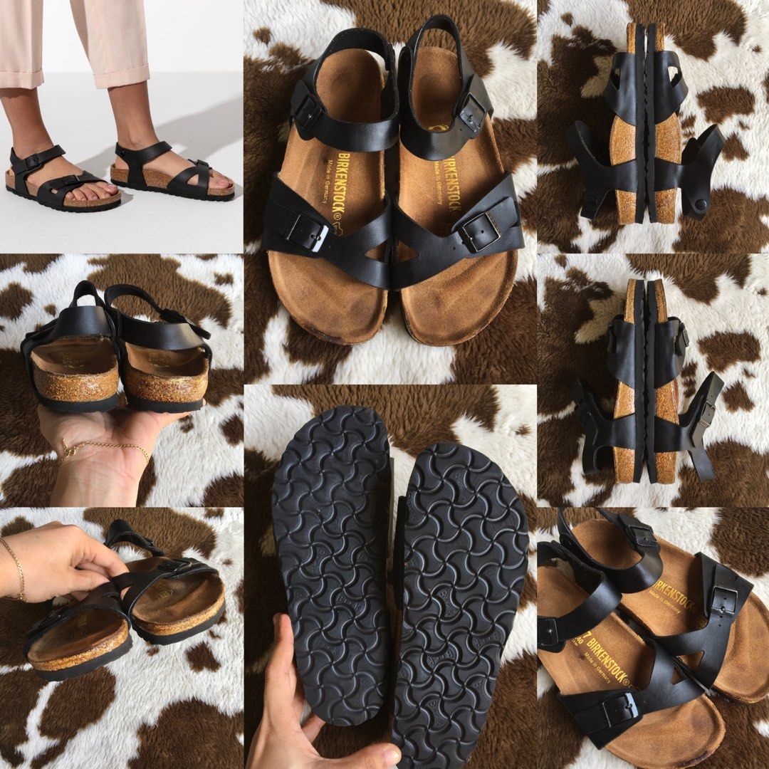 Matte best sale black birkenstocks