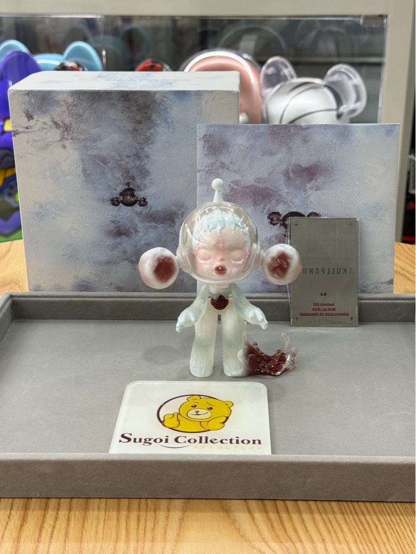 POPMART Skullpanda HOAR FROST フィギュア In Stock] Pop Mart Skullpanda Hoar Frost (Thailand Exclusive