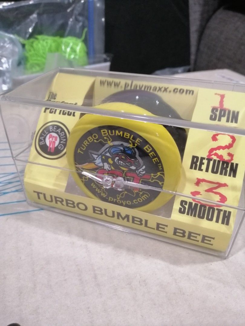 PROYO TURBO BUMBLE BEE GT YOYO, Hobbies & Toys, Toys & Games on Carousell