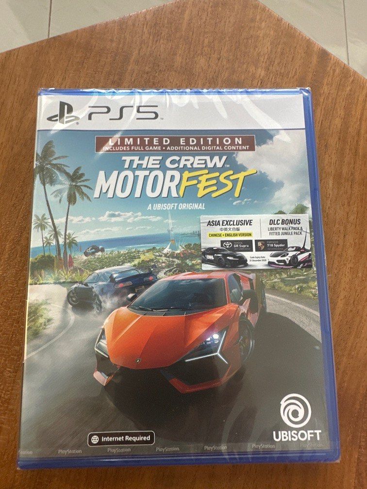 PS4 The Crew Motorfest Limited Edition + Steelbook [Korean English Chinese]