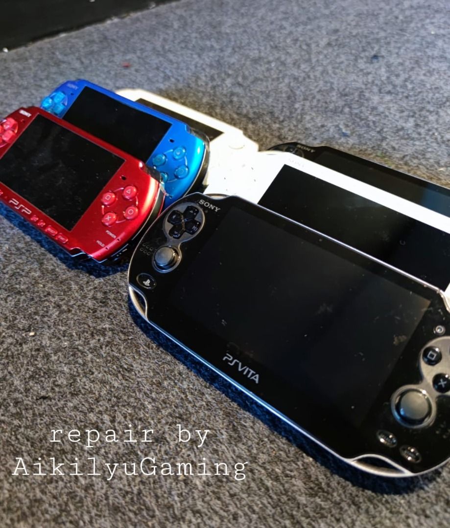 PSP PSVITA CANNOT CHARGE NO POWER BUTTON NOT WORKING, Video Gaming