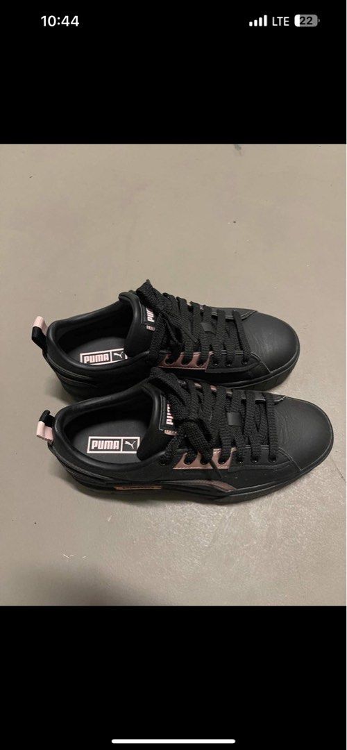 Puma basket metallic on sale