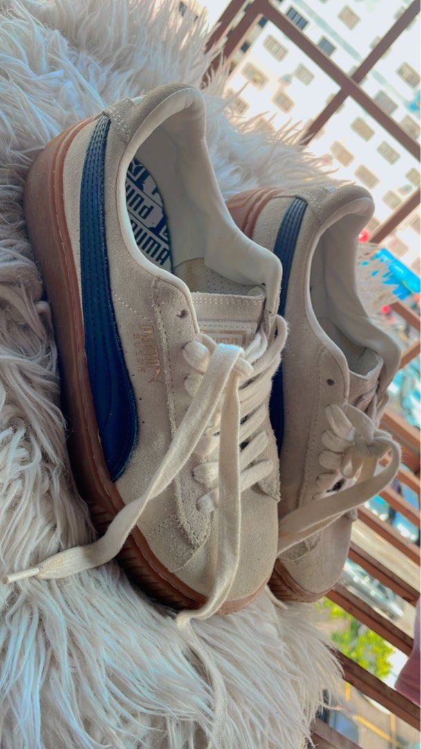 Puma suede shop size 4