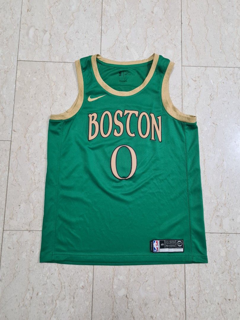 Rare Authentic Nike Men s NBA Celtics 2019 20 City Edition Swingman Jersey L