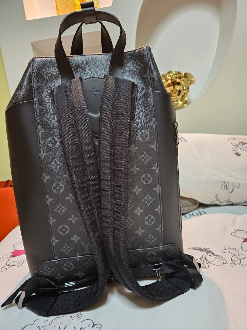 Louis Vuitton Monogram Eclipse Canvas Explorer Backpack at 1stDibs