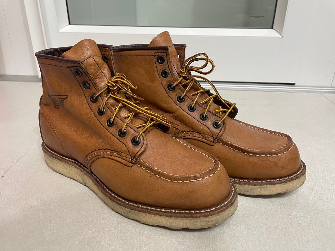 Red Wing 875 Logo moc toe boots US 7.5D