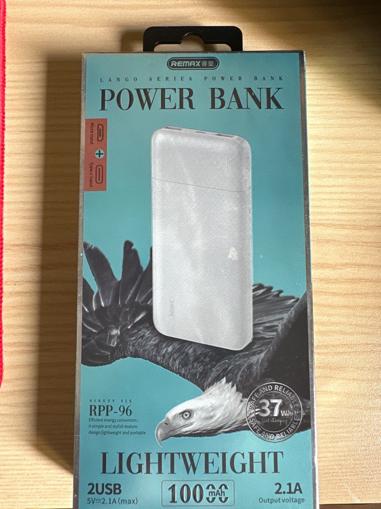 Remax Powerbank 10000mAH, Mobile Phones & Gadgets, Mobile & Gadget ...