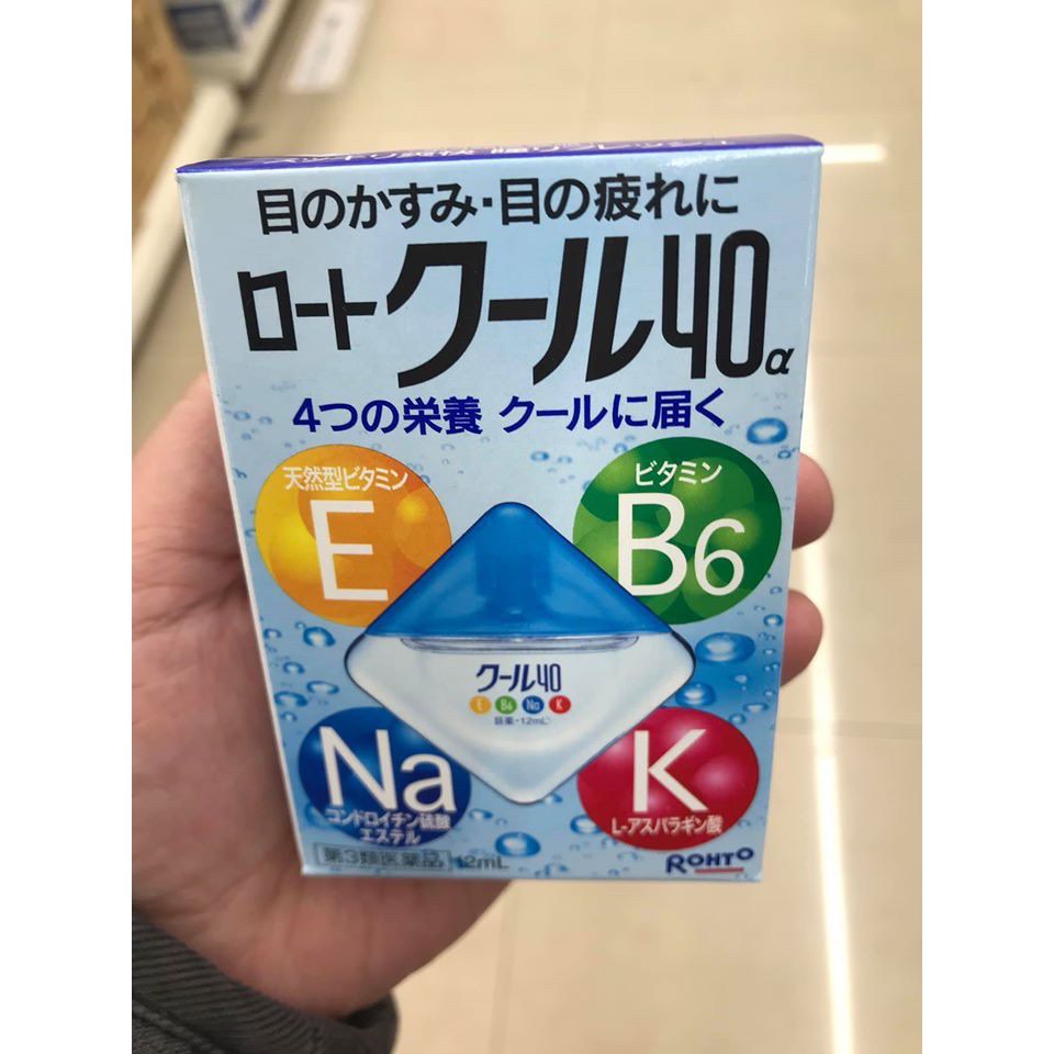 ROHTO 40a Eye Drops Japan (2025 Expiry) Original JapanBought, Beauty