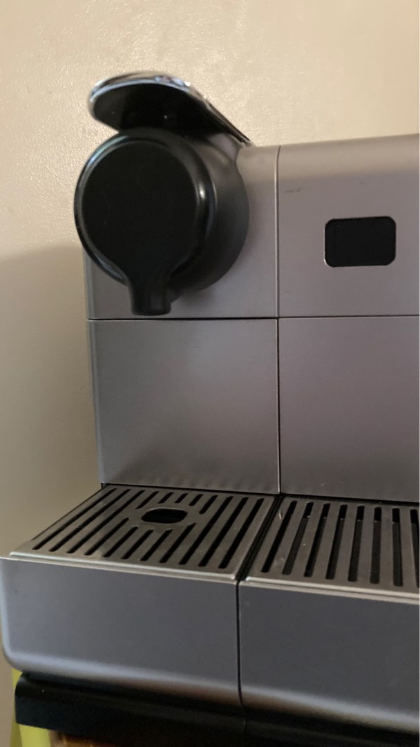 RUSH Nespresso Latissima Touch pod coffee machine, black & titanium