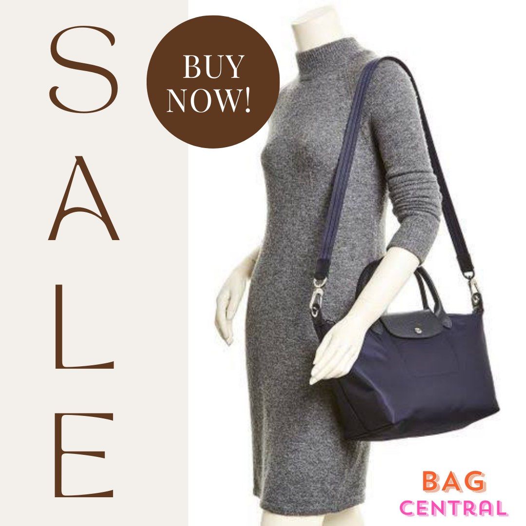 Longchamp Le Pliage Neo Small navy, Women's Fashion, Bags & Wallets, Tote  Bags on Carousell