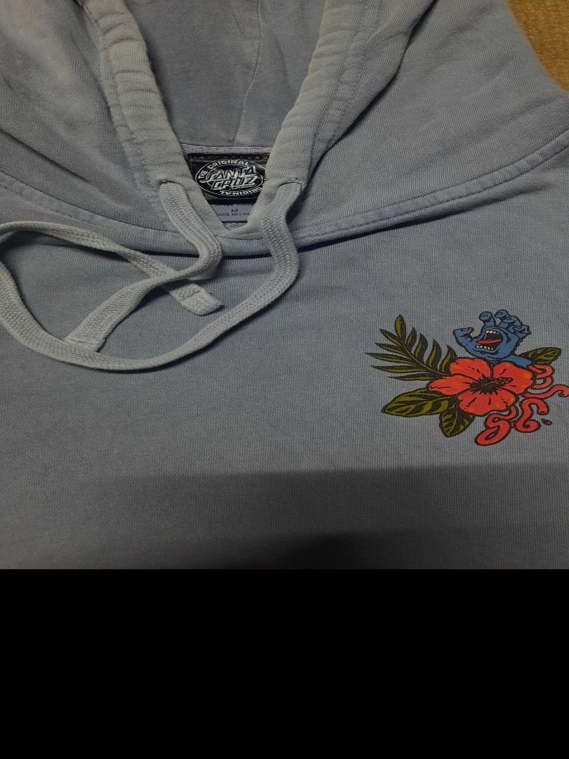 Santa cruz vacation dot black hoodie online