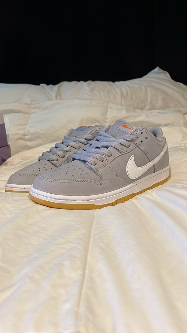 sb dunk football grey