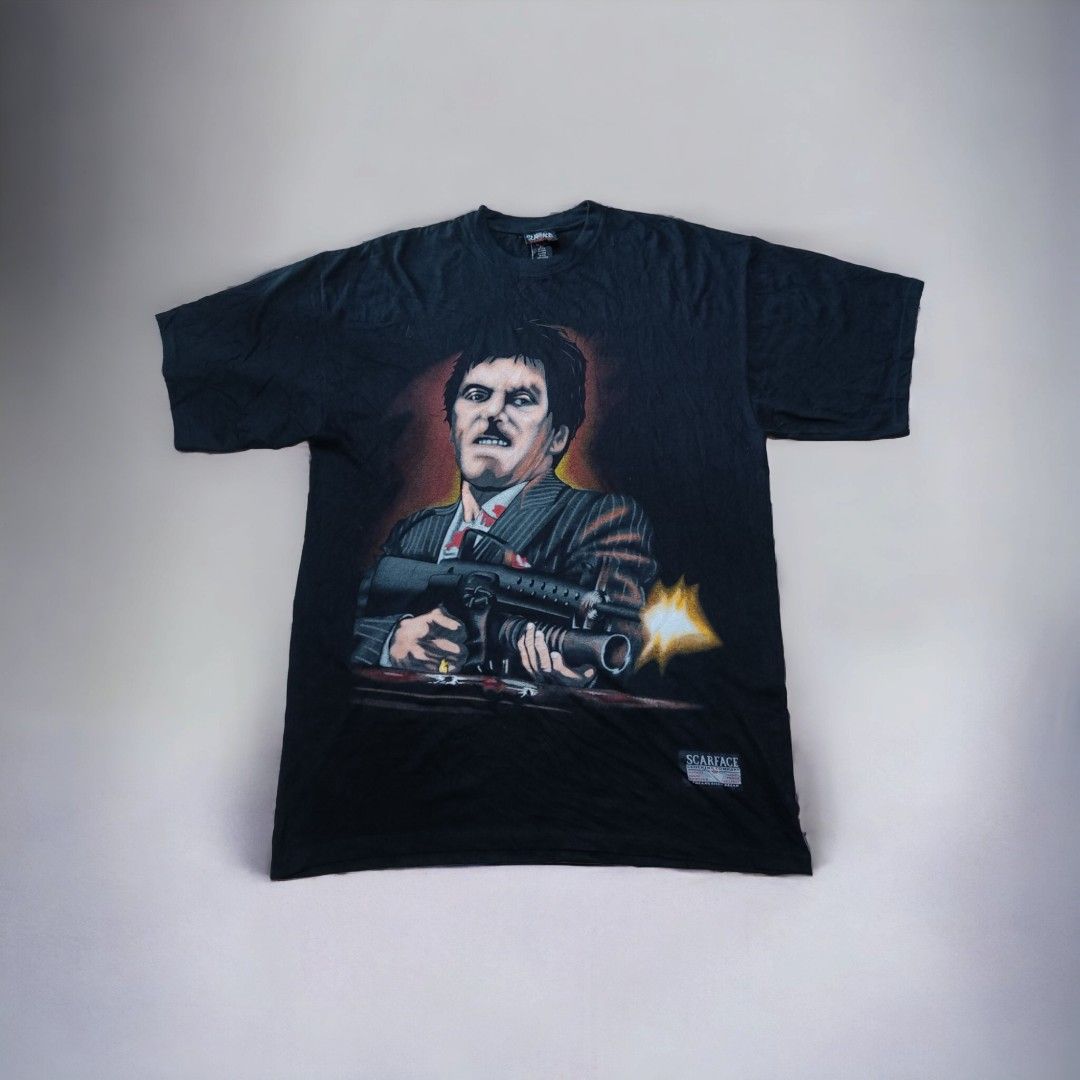 SCARFACE TEE, Men's Fashion, Tops & Sets, Tshirts & Polo Shirts on ...